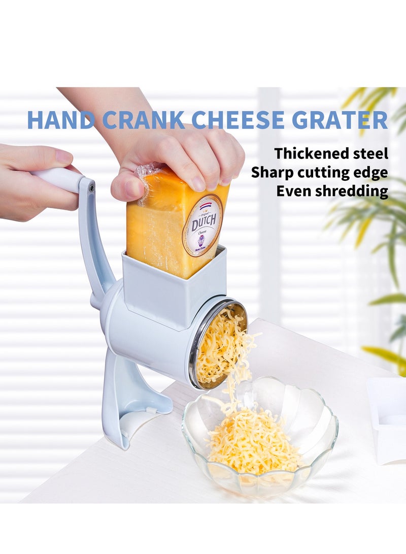 （Five Headed）Multi Functional Drum Grinder Cheese Shredded Nut Grinder