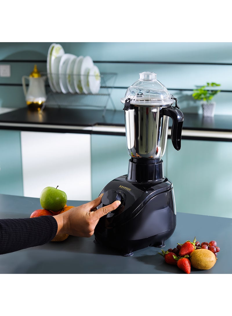 3-in-1 Mixer Grinder, Full Copper Motor 750.0 W KNB6188 Black