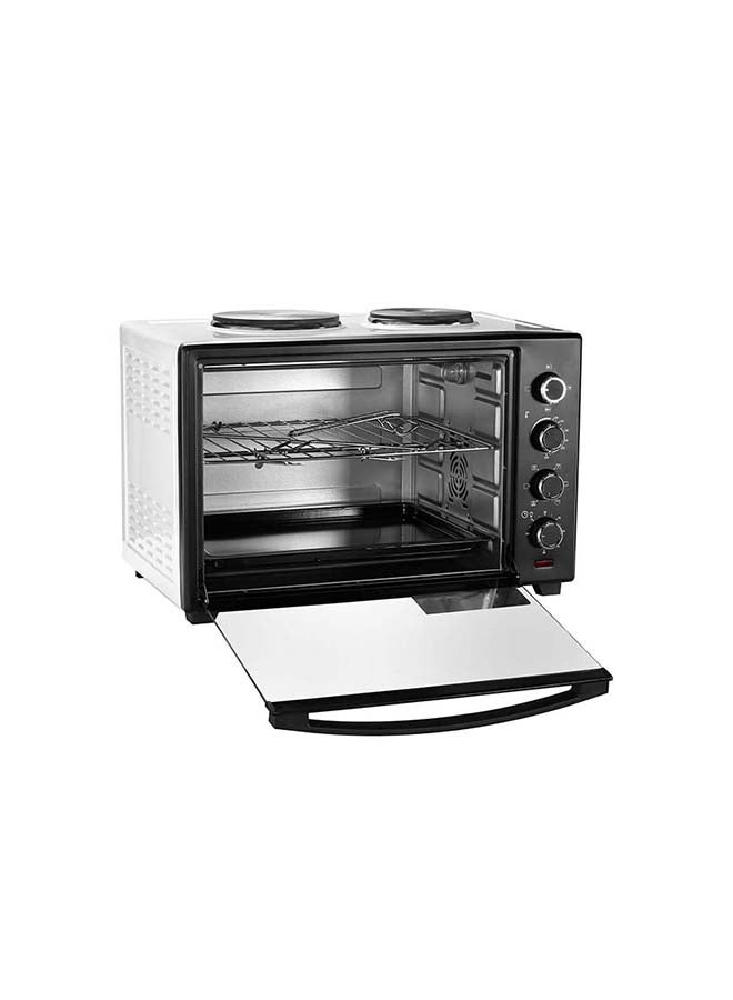 Electric Oven With Rotisserie 60 L 2000 W GO4452 Black