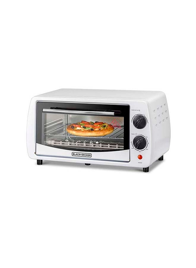 Electric Oven Multifunction With Double Glass For Toasting/Baking/Broiling 9 L 800 W TRO9DG-B5 White