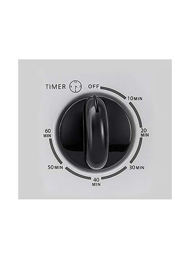 Electric Oven Multifunction With Double Glass For Toasting/Baking/Broiling 9 L 800 W TRO9DG-B5 White