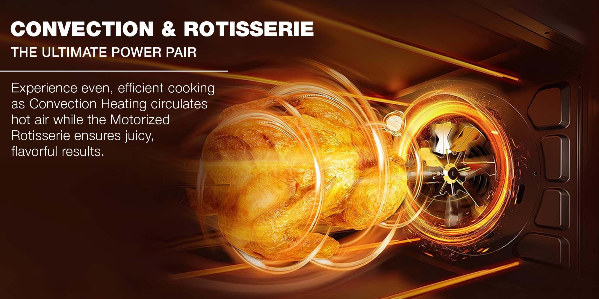 Electric Oven, , Adjustable Temperature, 4 Stages Heating, 60-Min Timer With Bell, High-Efficiency S.S. Heating, Rotisserie And Convection, Inside Light, Keep Warm Function 65 L 2200 W NT6500SRC2 Black