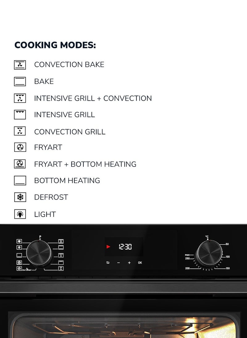 Built in Electric Oven 60 cm