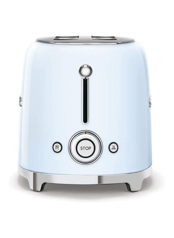 2-Slice Retro Toaster 1035.0 W TSF01PBUK Blue