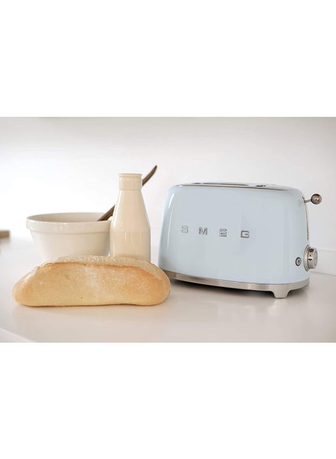 2-Slice Retro Toaster 1035.0 W TSF01PBUK Blue