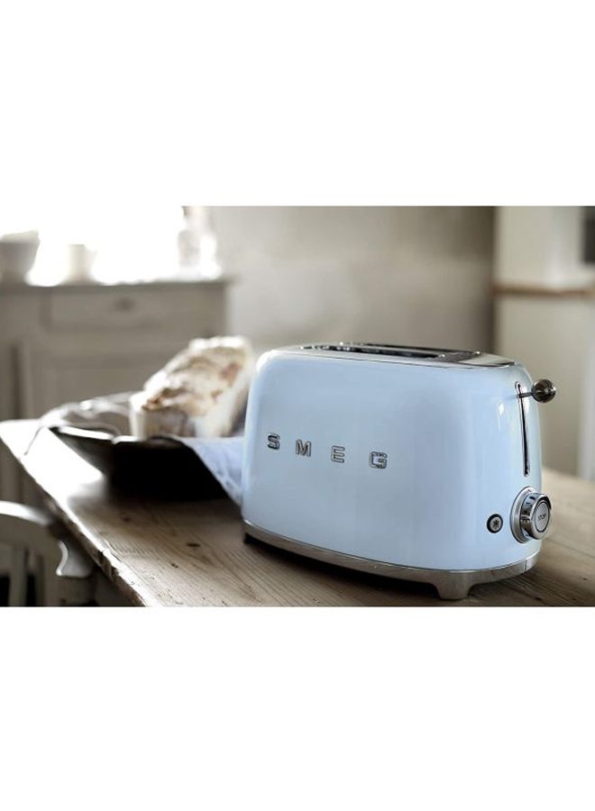 2-Slice Retro Toaster 1035.0 W TSF01PBUK Blue