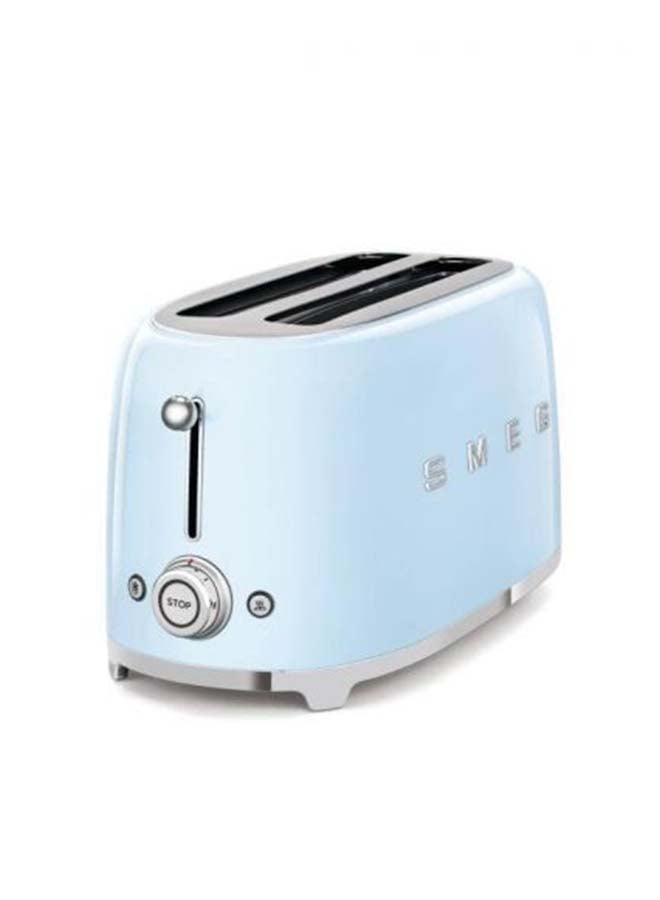 50's Retro Style Aesthetic 4 Slice Toaster 800 W 1635 W 1635 W TSF02PBUK Pastel Blue