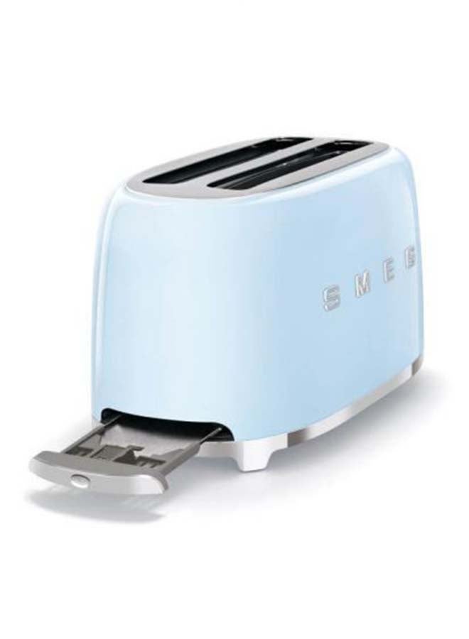 50's Retro Style Aesthetic 4 Slice Toaster 800 W 1635 W 1635 W TSF02PBUK Pastel Blue