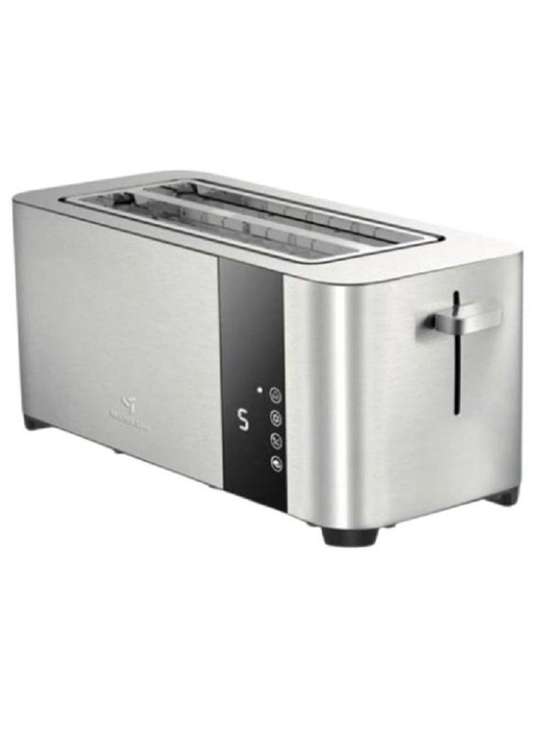 2 Slice Long Bread Toaster Stainless Steel Body With Digital Display