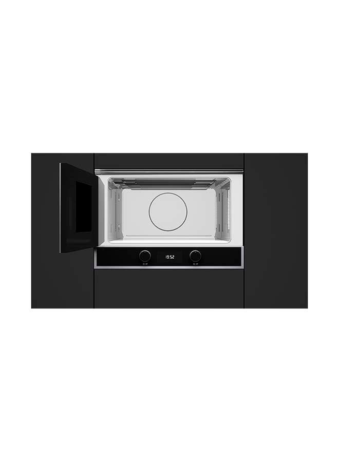 Built-in 60 cm Microwave + Grill With Defrost And 3 Cooking Functions 822 BIS 22 L 2500 W 40584300 Black / Stainless Steel