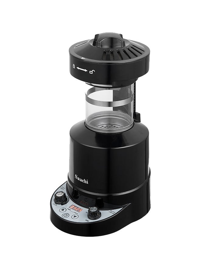 Air Coffee Roaster with Adjustable Temperature, Fan Speed Control and Timer 2100 W NL-CR-4965-BK Black