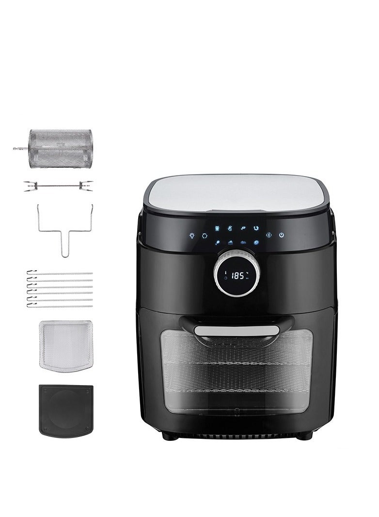 12L large capacity household intelligent multi-function electric fryer smoke-free touch screen automatic air fryer