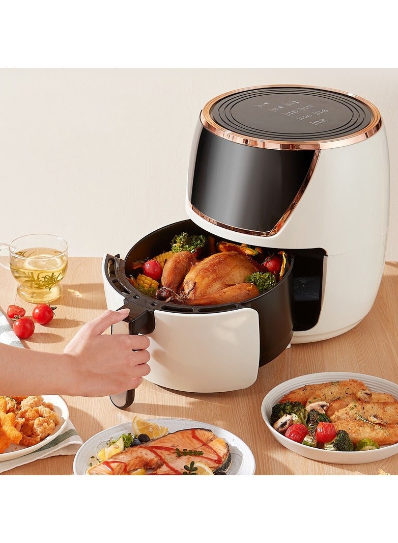 Air Fryer Intelligent Touch Screen Home Large Capacity 5.5L Fryer Smart Oven All-in-One French Fry Machine