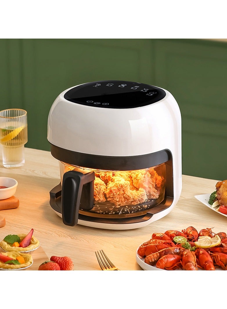 Multifunctional electric fryer household smart electric oven gift visual models large capacity air fryer24*26.5*24.5cm