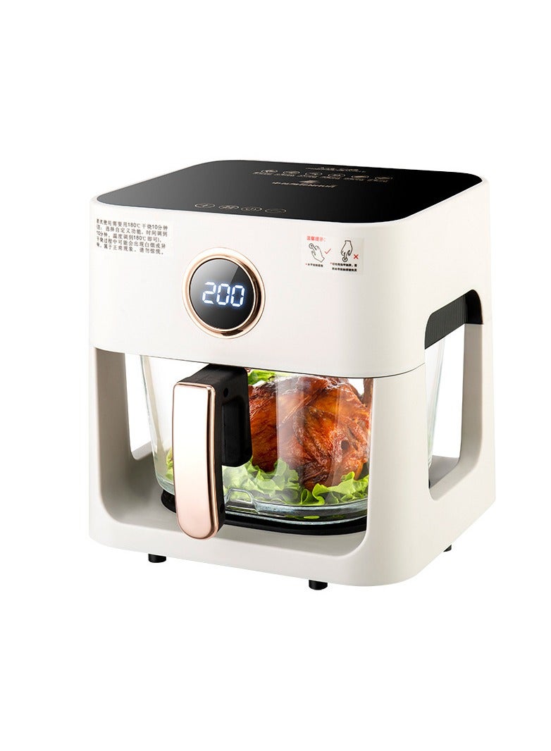 Air Fryer Smart Home Visual Touch Screen Electric Fryer Oil-Free Multifunctional French Fry Oven36.3*30.8*29.4cm