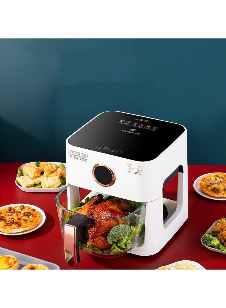 Air Fryer Smart Home Visual Touch Screen Electric Fryer Oil-Free Multifunctional French Fry Oven36.3*30.8*29.4cm