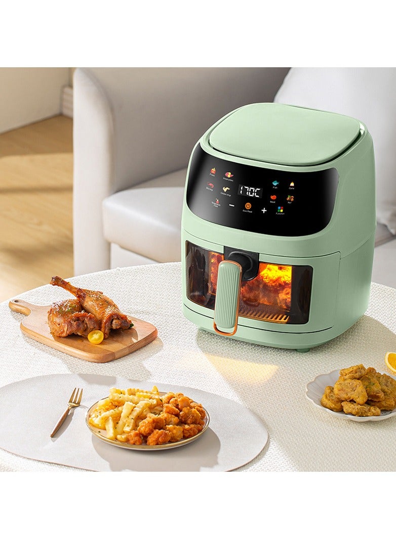 Air fryer multifunctional household intelligent models 6L large capacity low fat all-in-one electric fryer electric fryer35cm * 35cm * 35.5cm