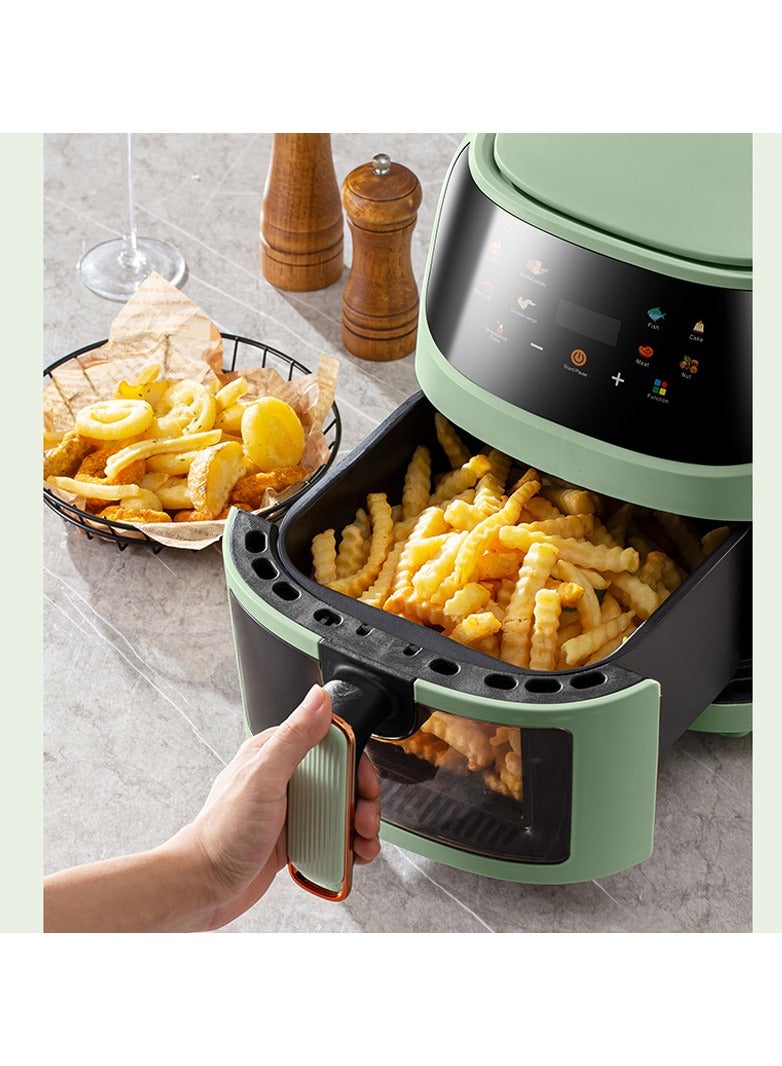 Air fryer multifunctional household intelligent models 6L large capacity low fat all-in-one electric fryer electric fryer35cm * 35cm * 35.5cm