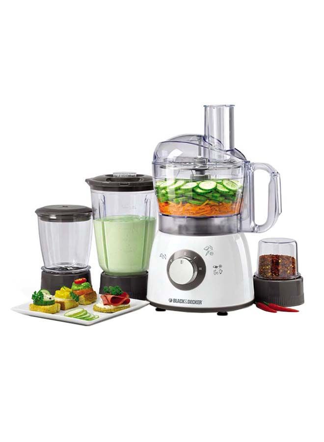 Food Processor - 7 Accessories – 33 Functions 400 W FX400BMG-B5 White/Black/Grey