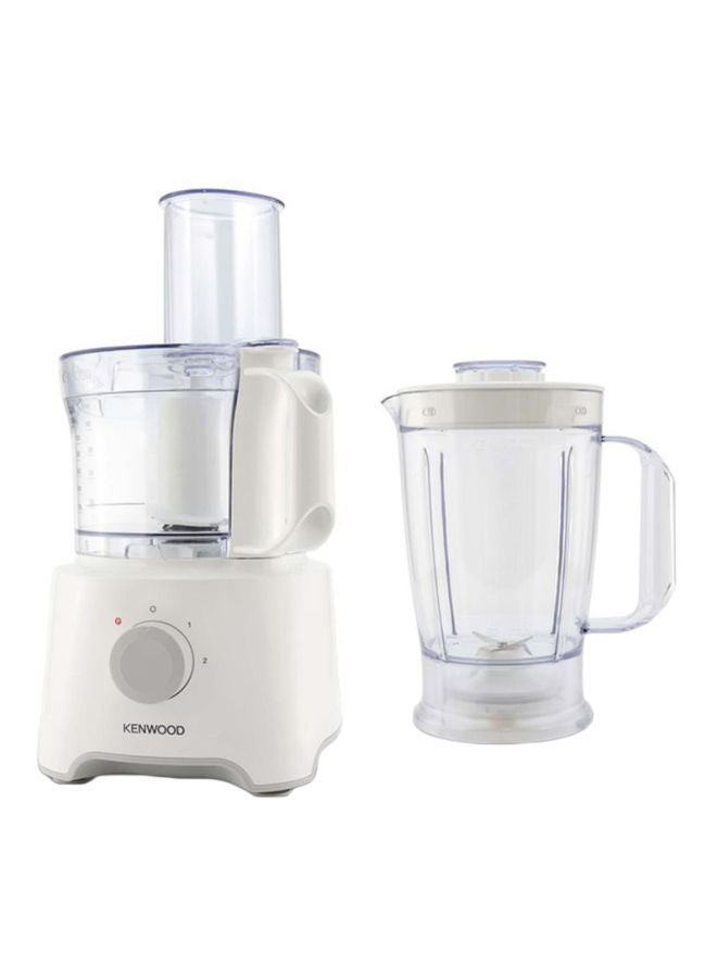 Multipro Compact Food Processor 1.2 L 800.0 W FDP303 White/Clear