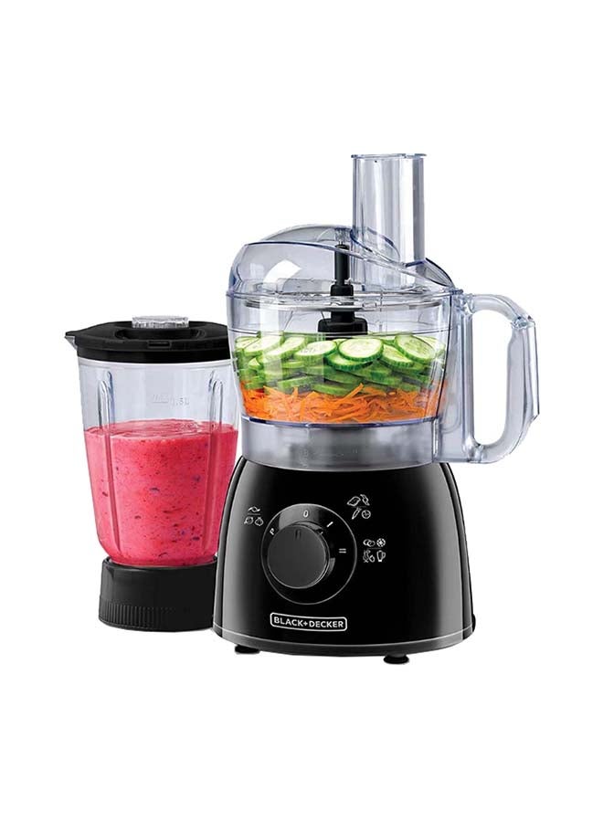 Food Processor 26 Functions 3-in-1 (Blender + Dough Maker + Food Processor) 400 W FX400B-B5 Black