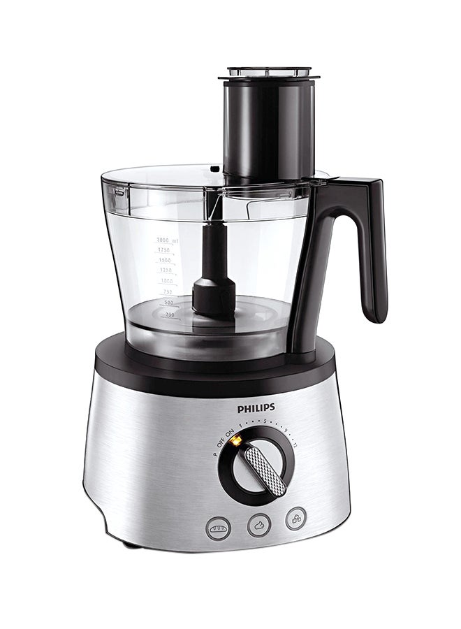 Electric Food Processor 3.4 L HR7778 / 00 Silver/Black/Clear