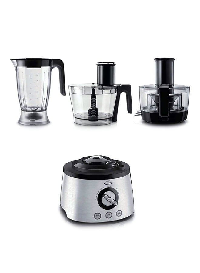 Electric Food Processor 3.4 L HR7778 / 00 Silver/Black/Clear