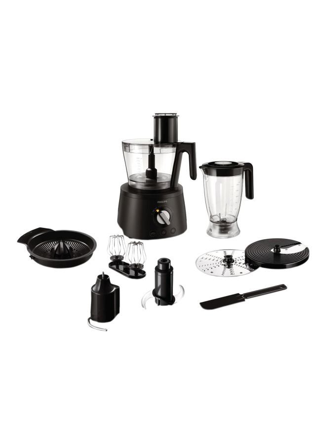 Food Processor 1300W 3.4 L 1300.0 W HR7776/91 Black/Silver