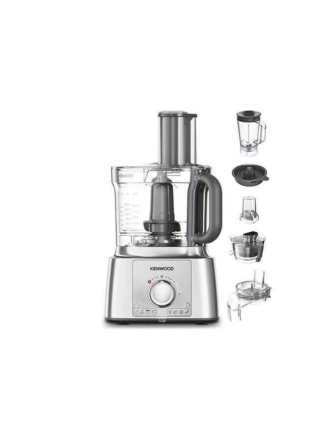 Food Processor 3.0 L 1000.0 W FDP65.880SI-s Silver