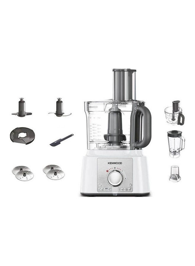 Food Processor Fdp65.400Wh 3.0 L 1000.0 W Fdp65.400Wh Silver