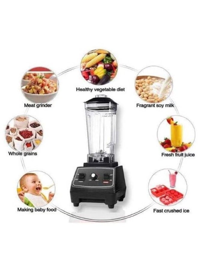 Silver Crest 4500w Heavy Duty Commercial Grade Blender With 2 Jars ( Multicolour )