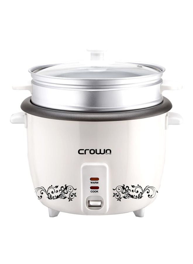 Rice Cooker With Steamer 1.0 L 300.0 W RC-168 White