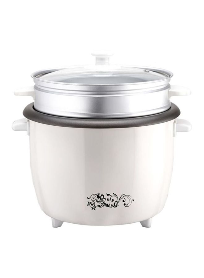 Rice Cooker With Steamer 1.0 L 300.0 W RC-168 White