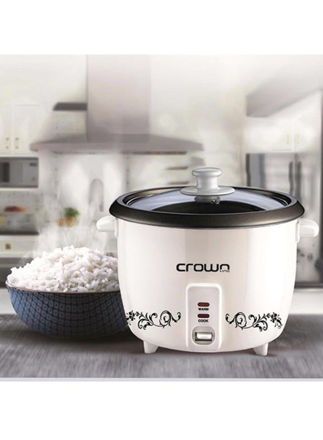 Rice Cooker With Steamer 1.0 L 300.0 W RC-168 White