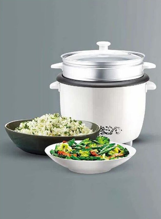 Rice Cooker With Steamer 1.0 L 300.0 W RC-168 White