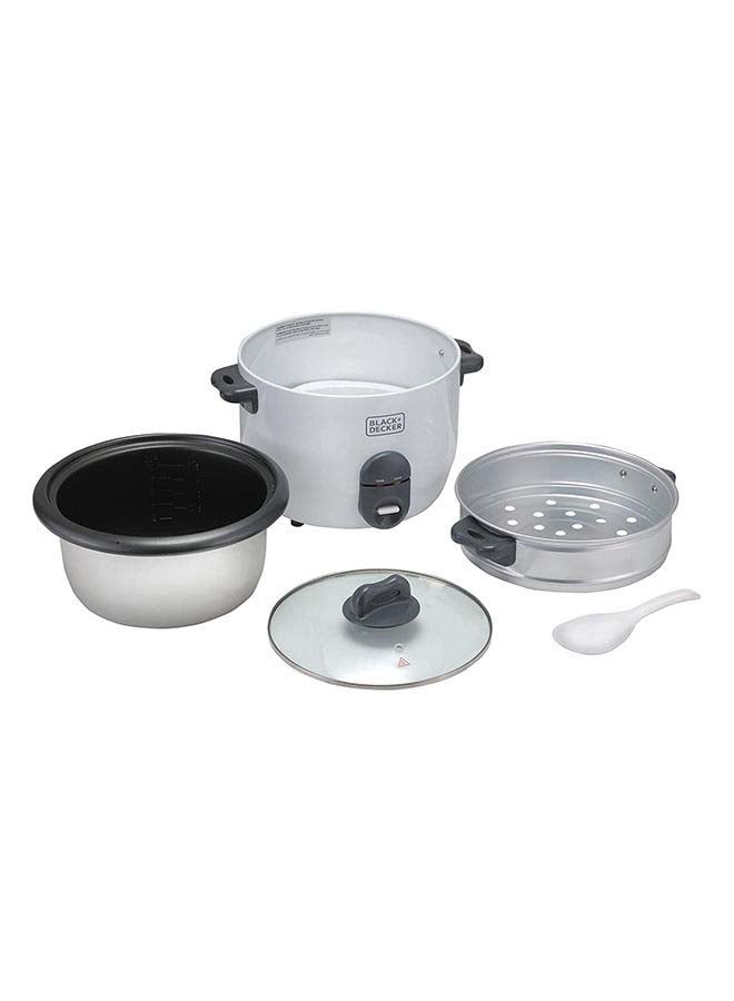 Rice Cooker Non-Stick with Steamer 2-in-1 1.8 L 700 W RC1860-B5 White