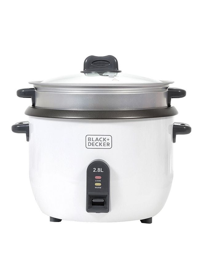 Cup Rice Cooker 2.8 L 1100 W RC2850-B5 White/Black/Silver