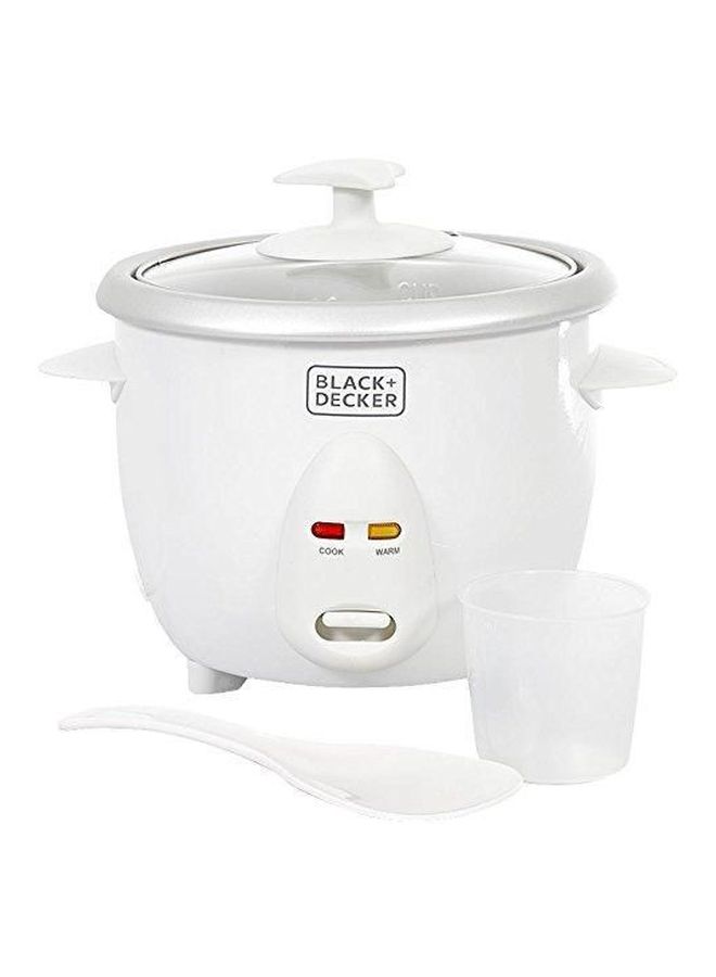 Cup Rice Cooker 0.6 L 350.0 W RC650 White/Silver/Clear