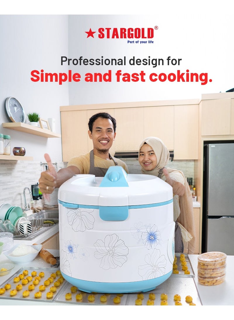 Electric Rice Cooker 1.8 Liter Automatic 700W Multi Cooker for Healthy Cooking