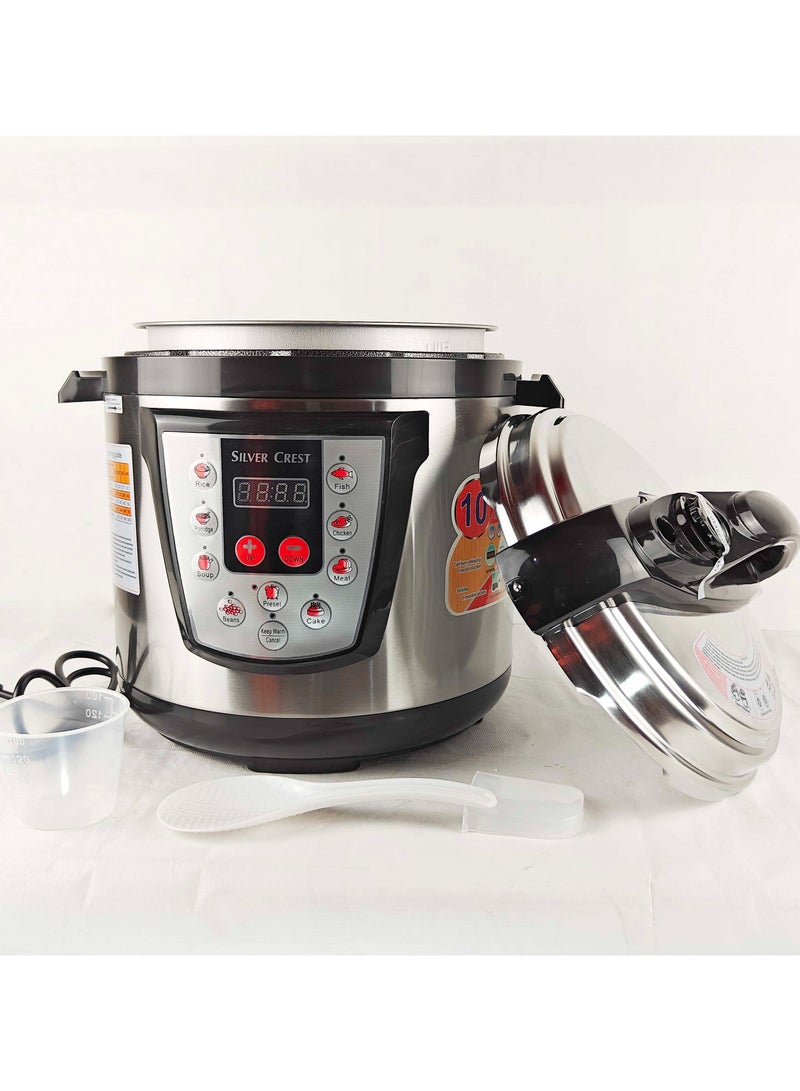 Electric Pressure Cooker Best Quality Keep Warm Function 6L Capacity