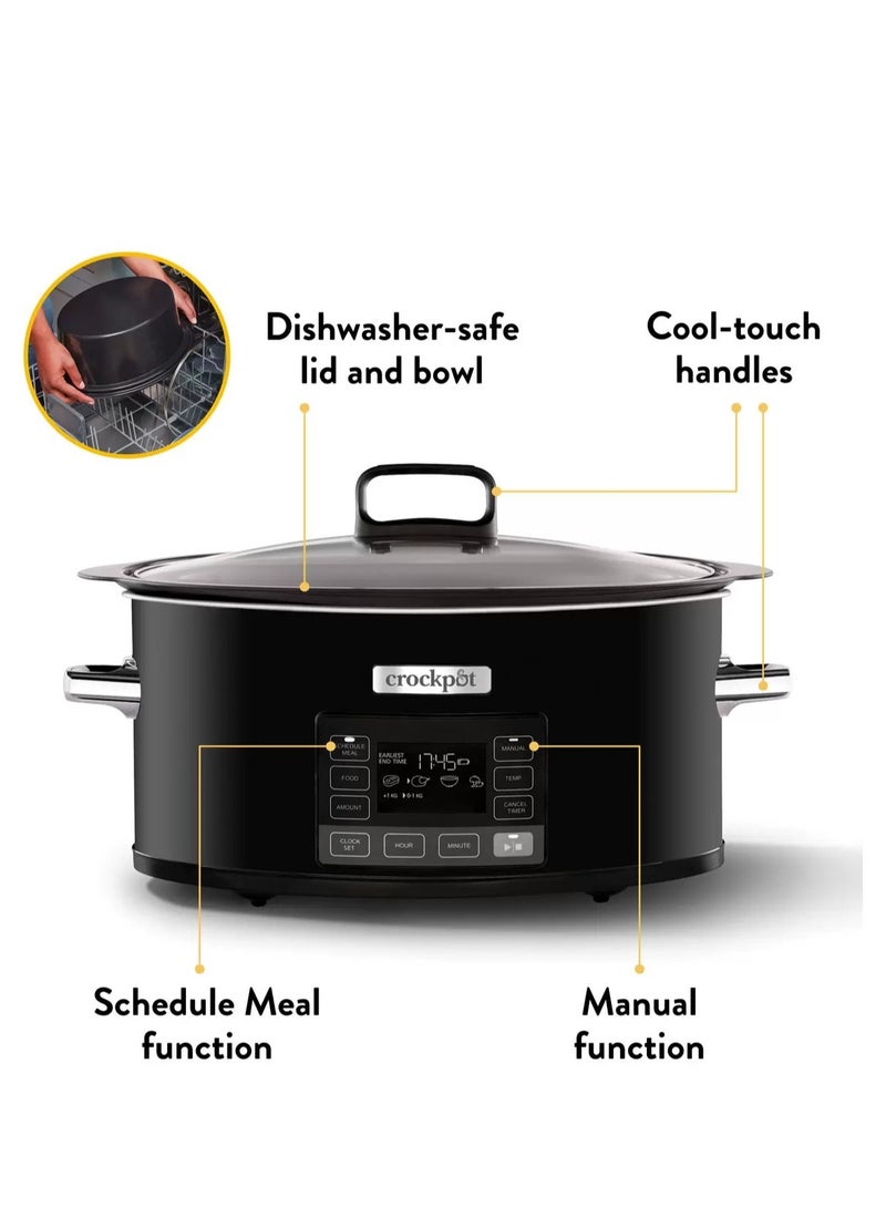 TimeSelect 5.6L Digital Programmable Slow Cooker CSC093