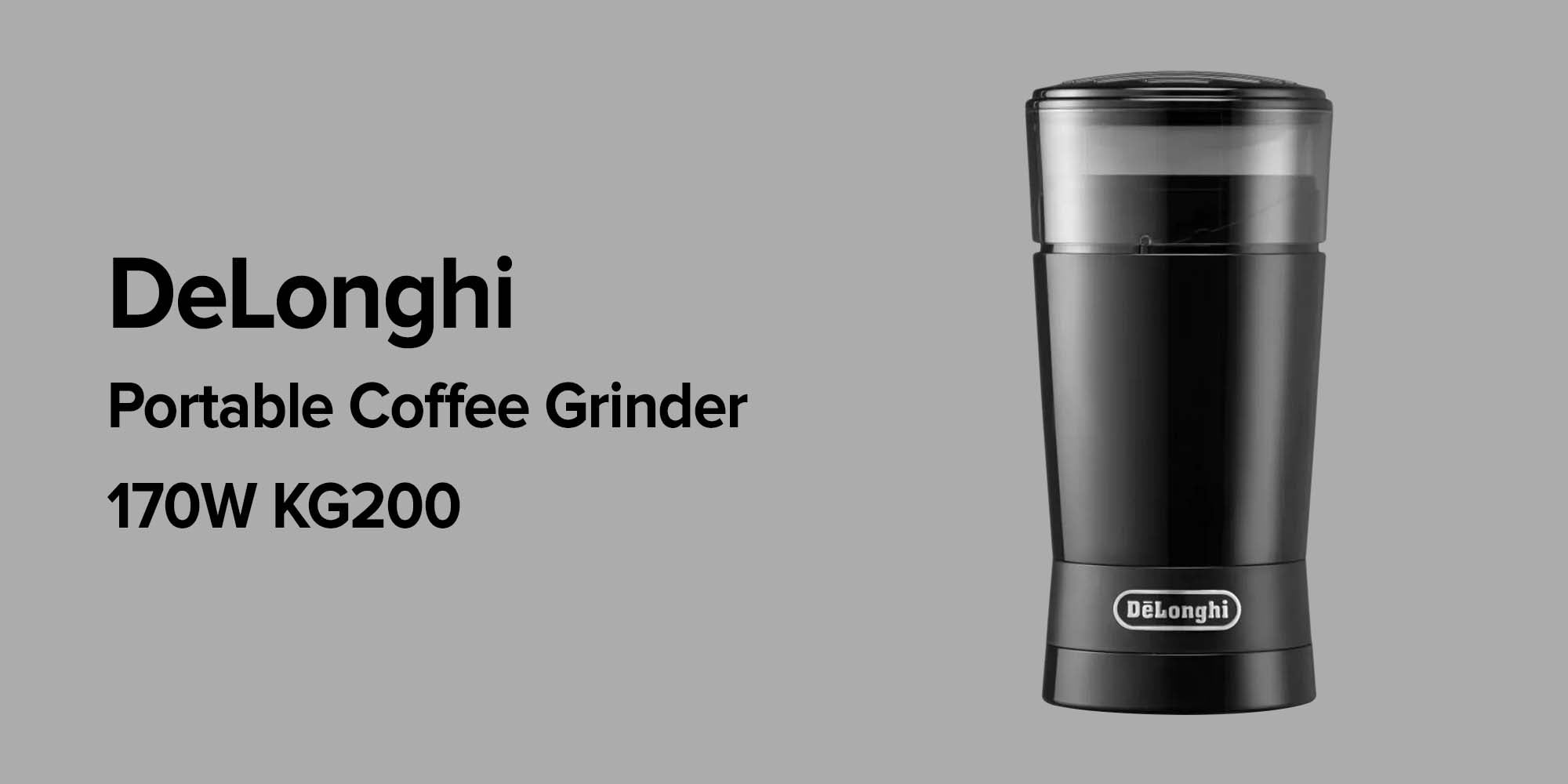 Portable Coffee Grinder 170.0 W KG200 Black