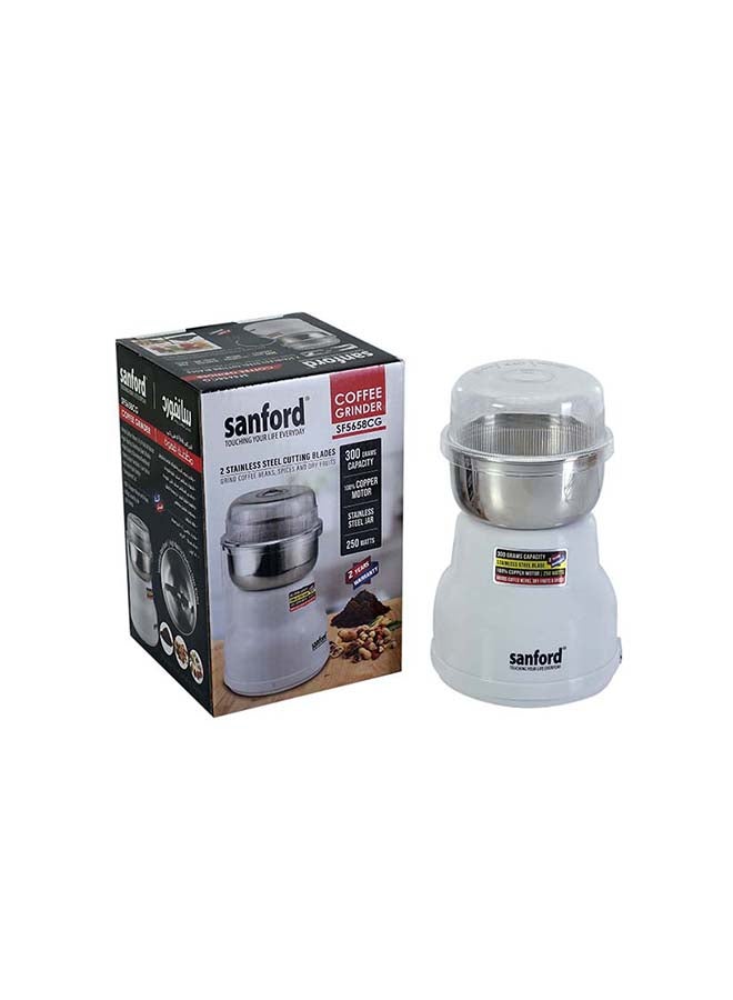 COFFEE GRINDER 250 WATTS 250.0 kW SF5658CG BS White