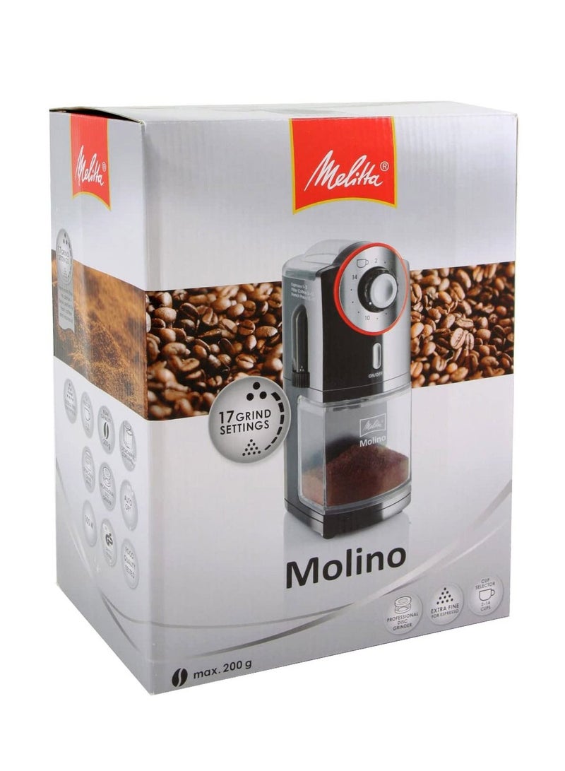 MOLINO Electric Coffee Beans Grinder, 100W