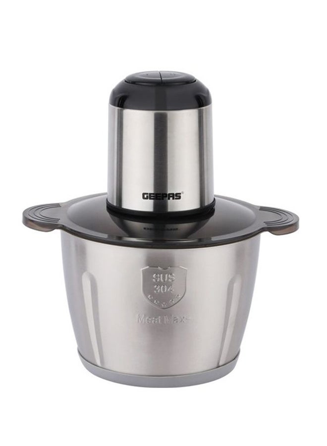 Multi Chopper With Stainless Steel Bowl 3 L 500 W GMC42025 Black/Silver