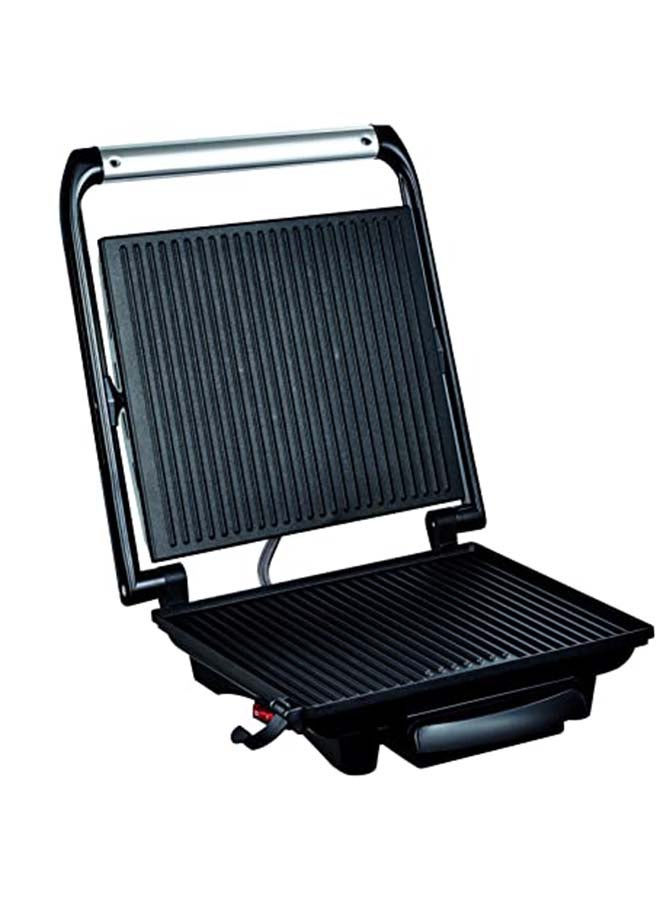 Grill | Panini and Meat Grill | Multifunctional | Non-stick Plates |2 Years Warranty 2000 W GC241D28 Silver/Black