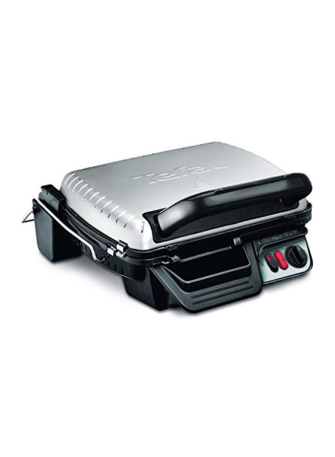 Grill | Ultracompact indoors grill and barbecue | removable plates | 2 Years Warranty 2000 W GC306028 Silver/Black