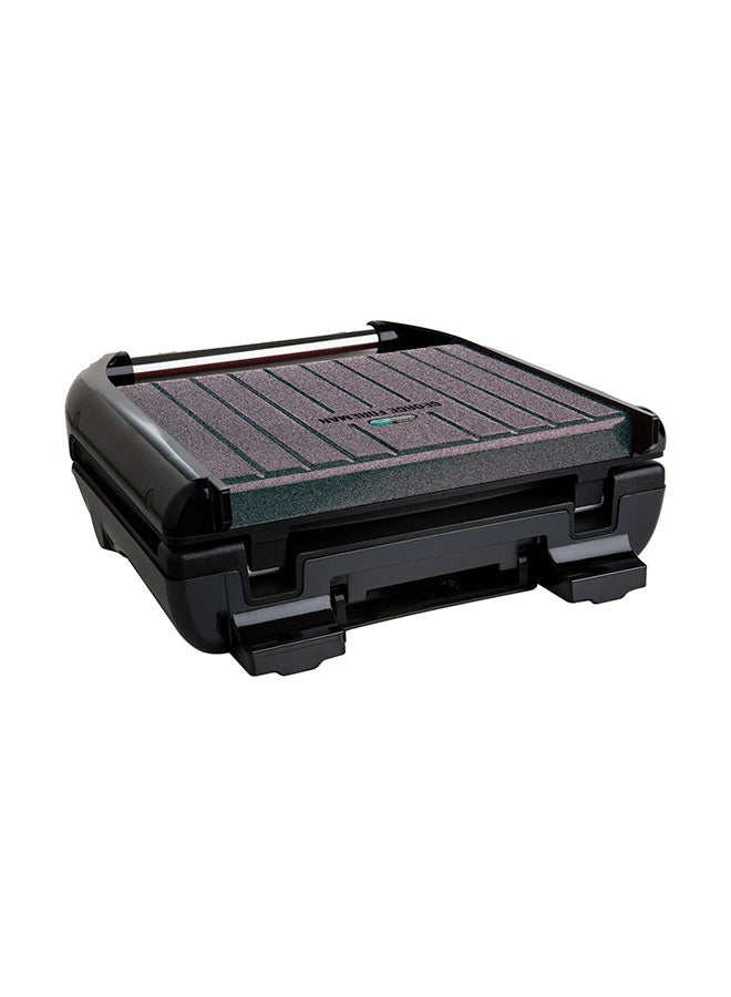 Electric Grill - Non-Stick Indoor Griddle, Panini & Sandwich Maker, Stainless Steel 1850 W 25051 Gunmetal/Black