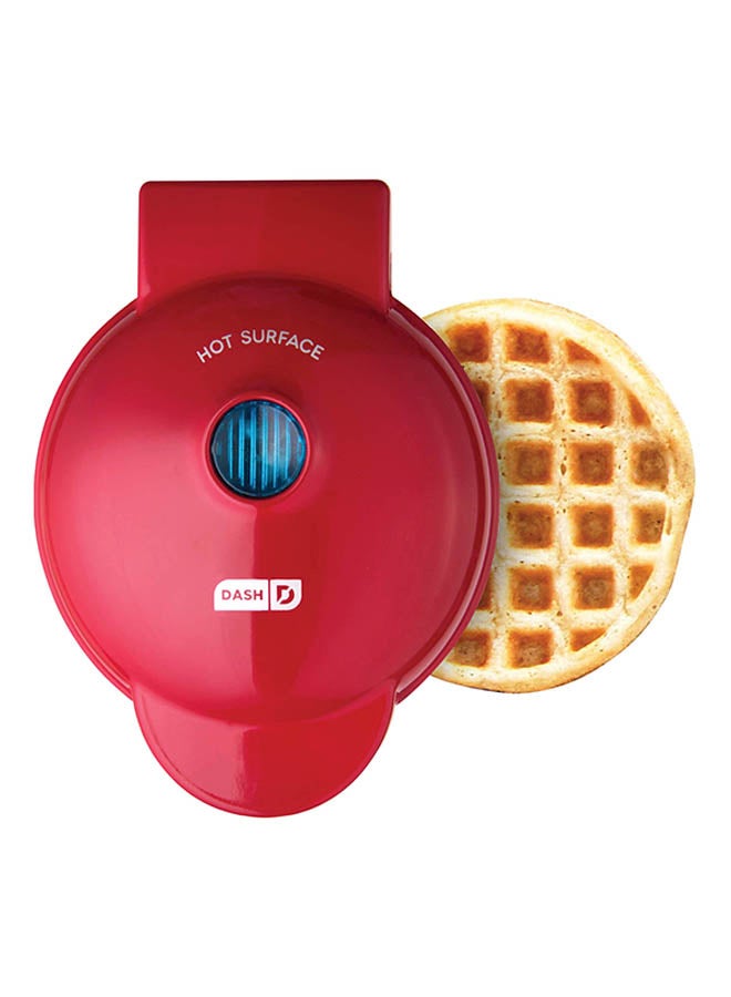 Mini Waffle Maker Machine 350 W DMW001RD Red/Black