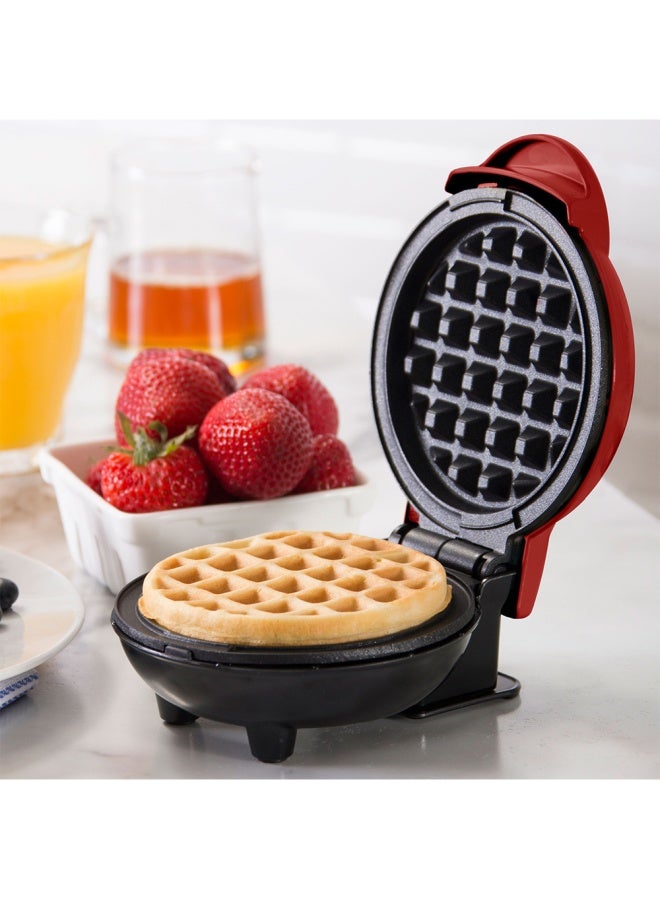 Dash Mini Waffle Maker Machine For Individuals Red